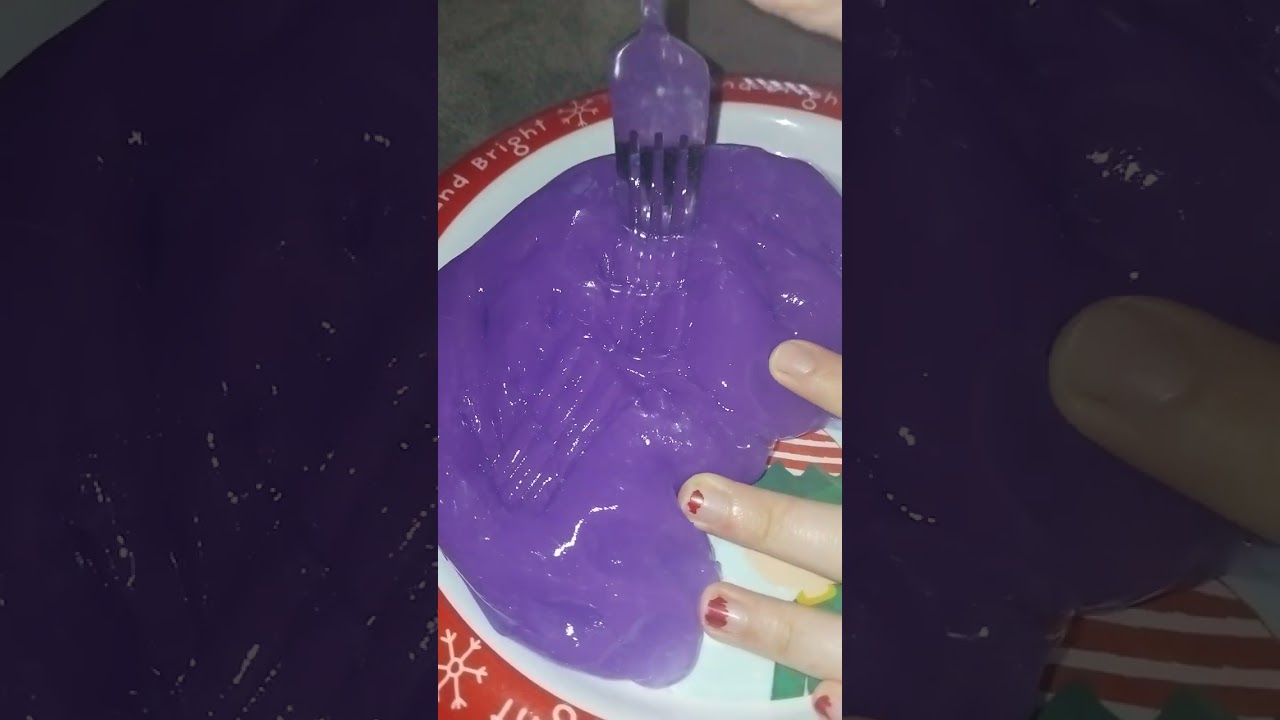 ASMR slimes (sorry about the background noise.) 