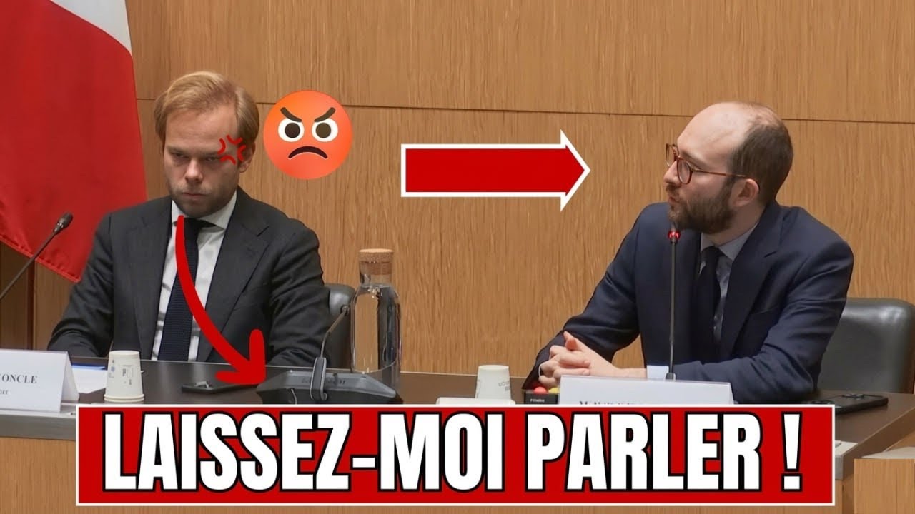 « Vous n'êtes PAS la personne auditionnée ! » : Le rapporteur RECADRE le président en direct