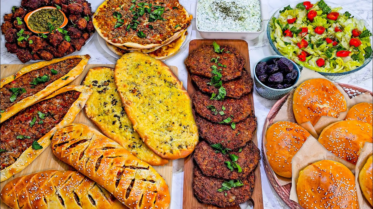 Наполните весь стол ифтара всего лишь килограммом мяса и муки.