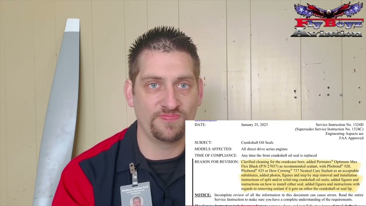Are we scared yet? Debrief: Lycoming crankshaft oil seal failures with no notice