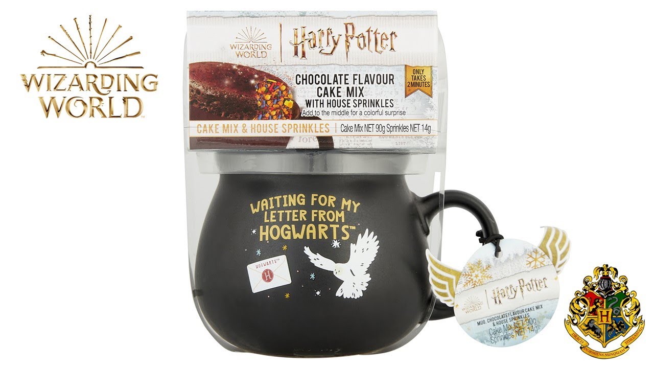 Wizarding World Harry Potter MINUTE MUG CAKE MICROWAVE Chocolate Cake Bake & Taste Test