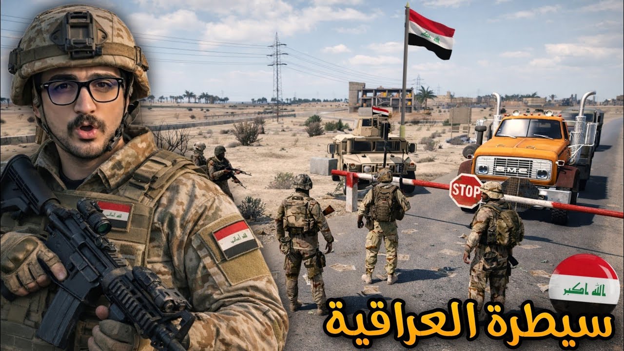 سيطرة الجيش العراقي مهربين على الحدود | 😱 ARMA3 🇮🇶