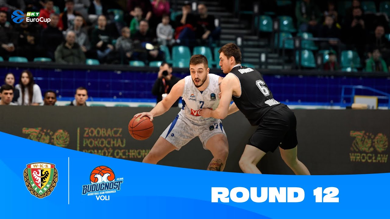 Slask Wroclaw-Buducnost VOLI Podgorica | Round 12 Highlights | 2023-24 BKT EuroCup