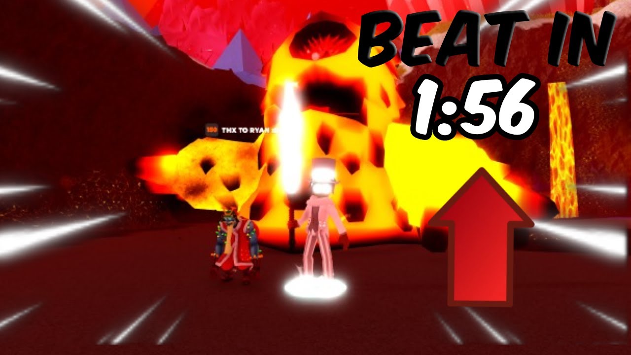 Roblox World Zero Inferno Nightmare Speedrun WR: 1:56 (Beats 2:16 PB!)