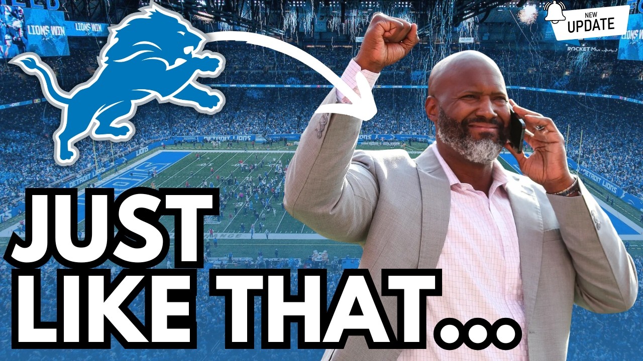 Detroit Lions Free Agency Just Took A Turn + Mock Draft