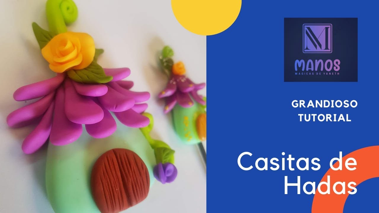 Casa de Hadas en Porcelanicron o Porcelana Fria 🧚‍♀️🧚‍♂️