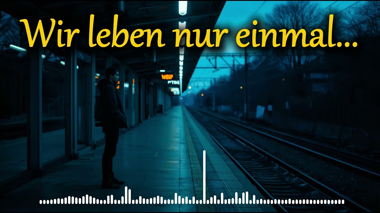 Wir leben nur einmal | Ehrlicher deutscher Song über das Leben | Sag, was du fühlst