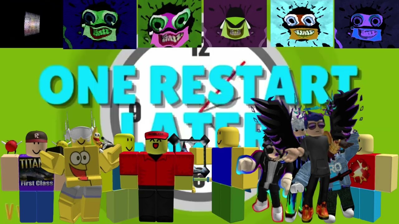 10 Roblox Players and 6 Klasky Csupo Effects gets Roblox Noob OS 2019 Ver