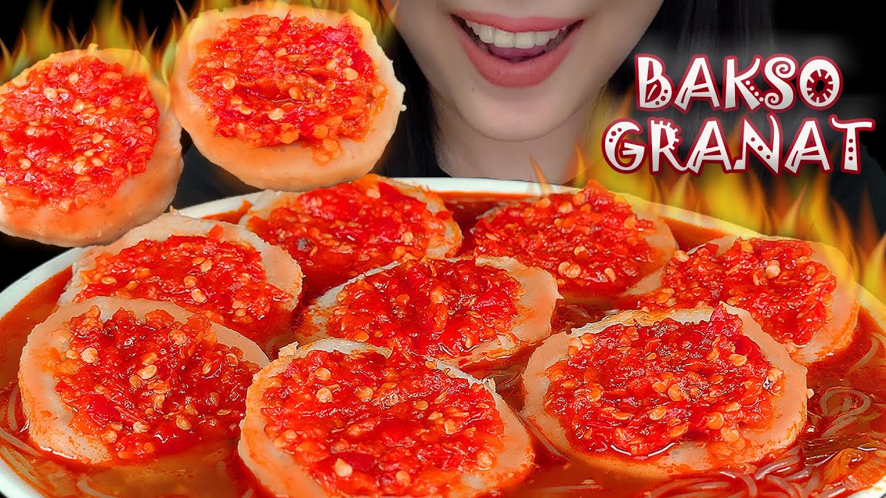 PRANK LAMBUNG ‼ ASMR BAKSO GRANAT KUAH MERCON PEDAS MEMBARA | ASMR INDONESIA