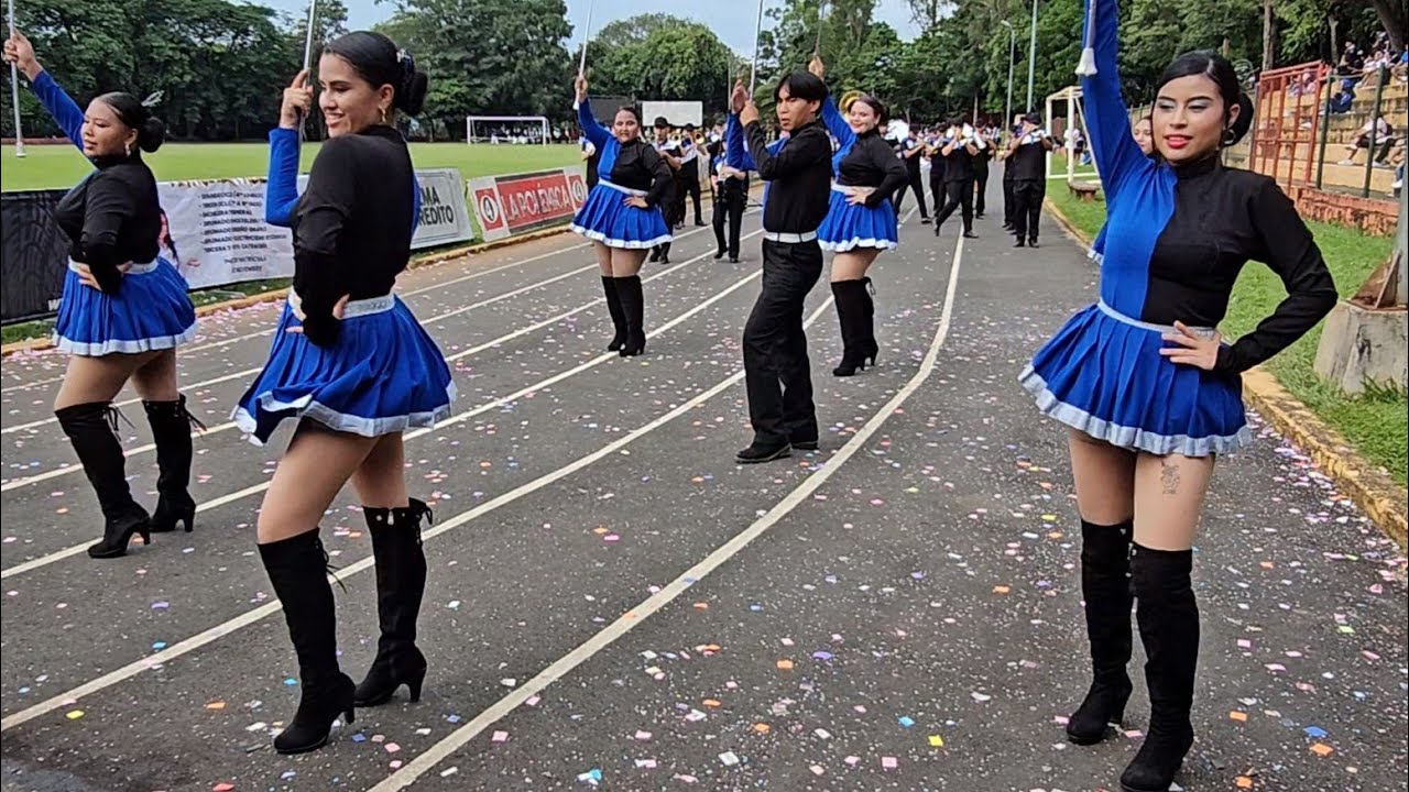 BAMCAF LATIN BAND 🎺 Impresionante presentación en Festival de Ahuachapan 2024 💃
