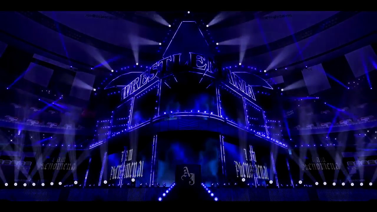 Shinsuke Nakamura Vs AJ Styles Wrestlemania Entrances - WWE 2k18