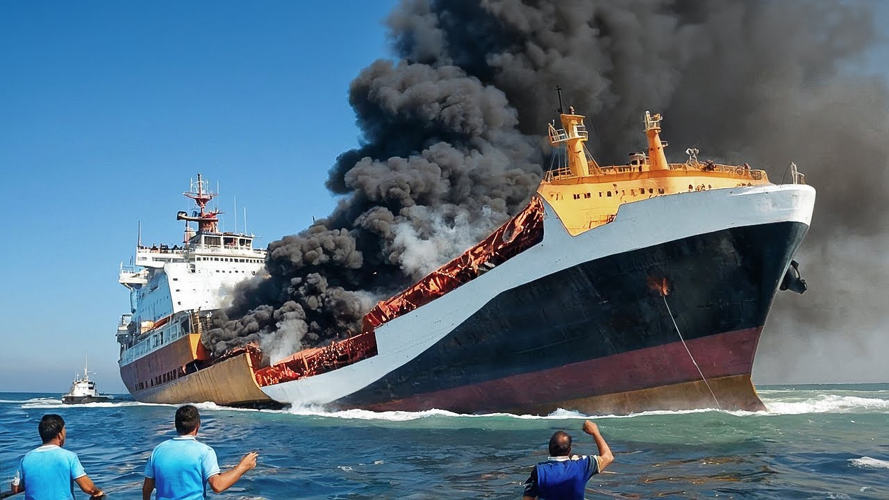 As Maiores Colisões e Erros de Navios Flagrados Pelas Câmeras