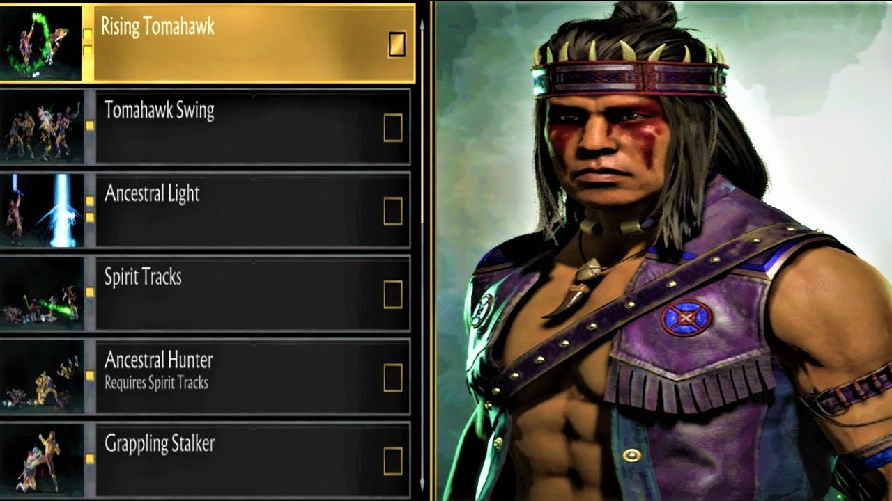 Mk11 - Nightwolf Abilities Showcase