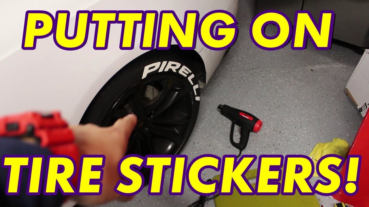 Tire Sticker DIY