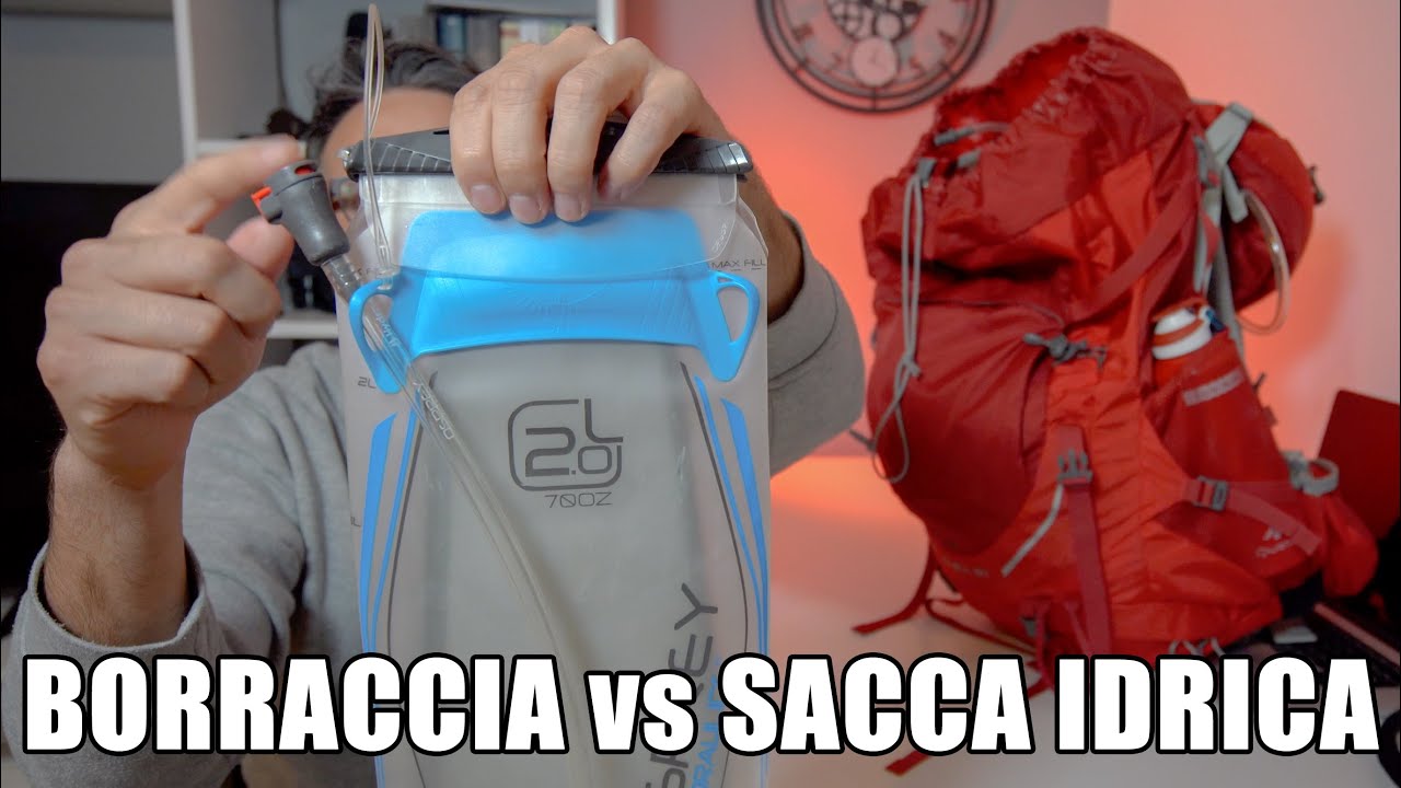 Borraccia o Sacca Idrica #Escursionismo