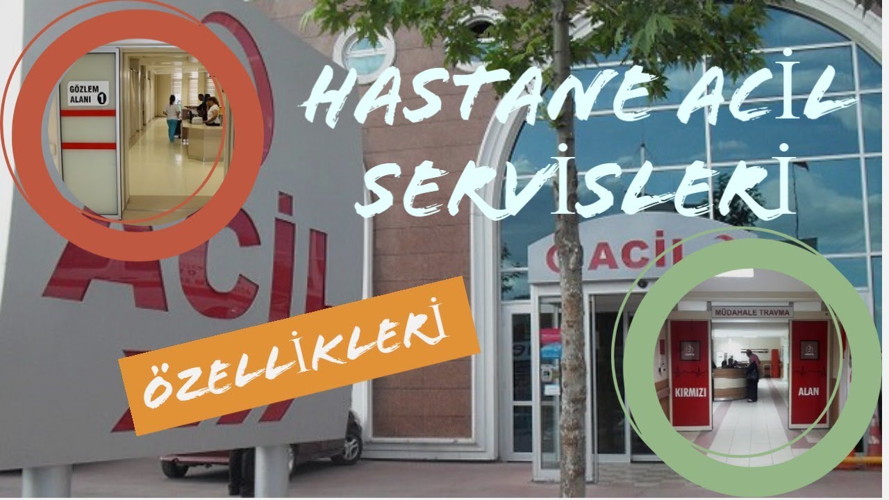 Hastane Acil Servisleri (Acil Sağlık Hizmetleri Dersi)