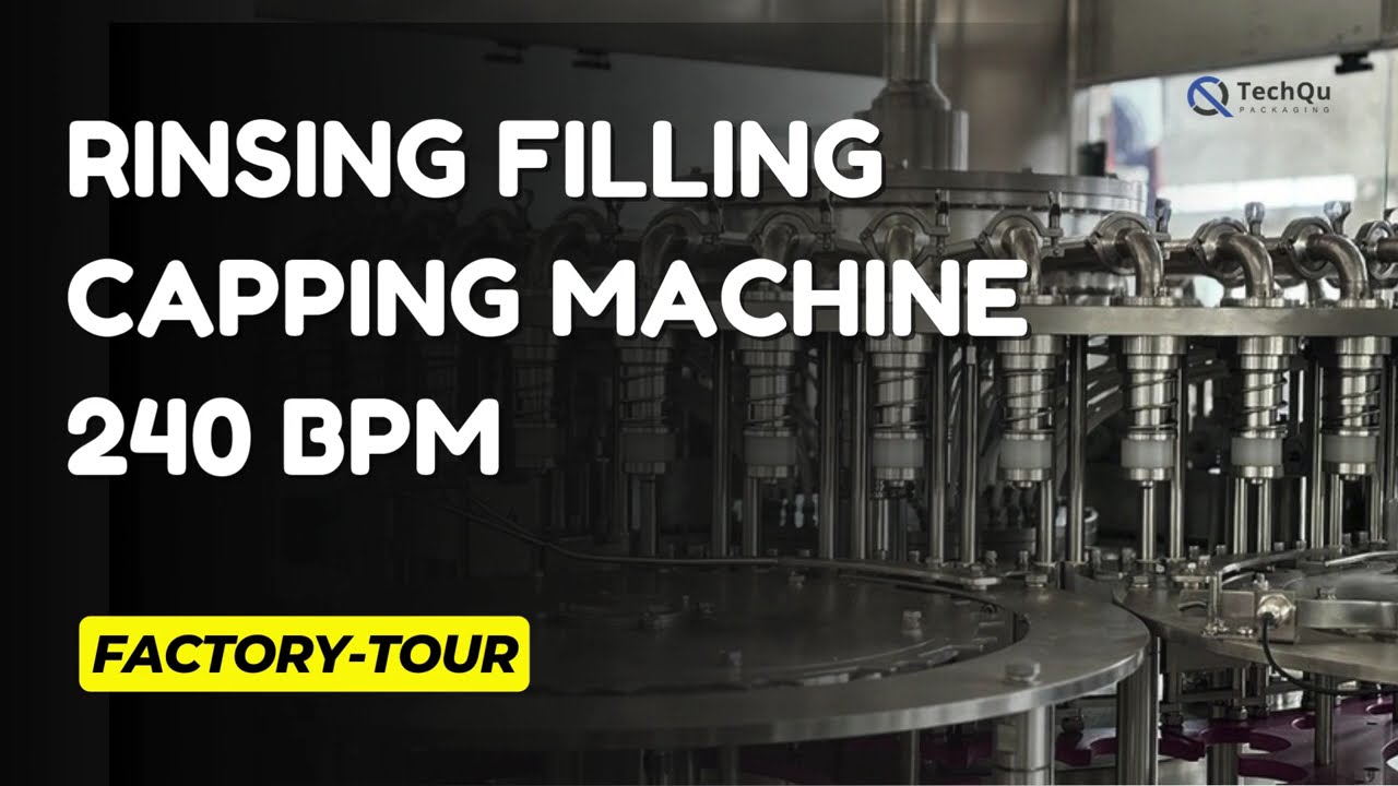 Automatic Drinking Water Filling Machine 240 BPM | Bottling Line | Water Bottling Plant