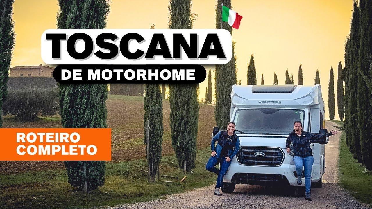 10 Dias de Motorhome pela Toscana - Roteiro Completo