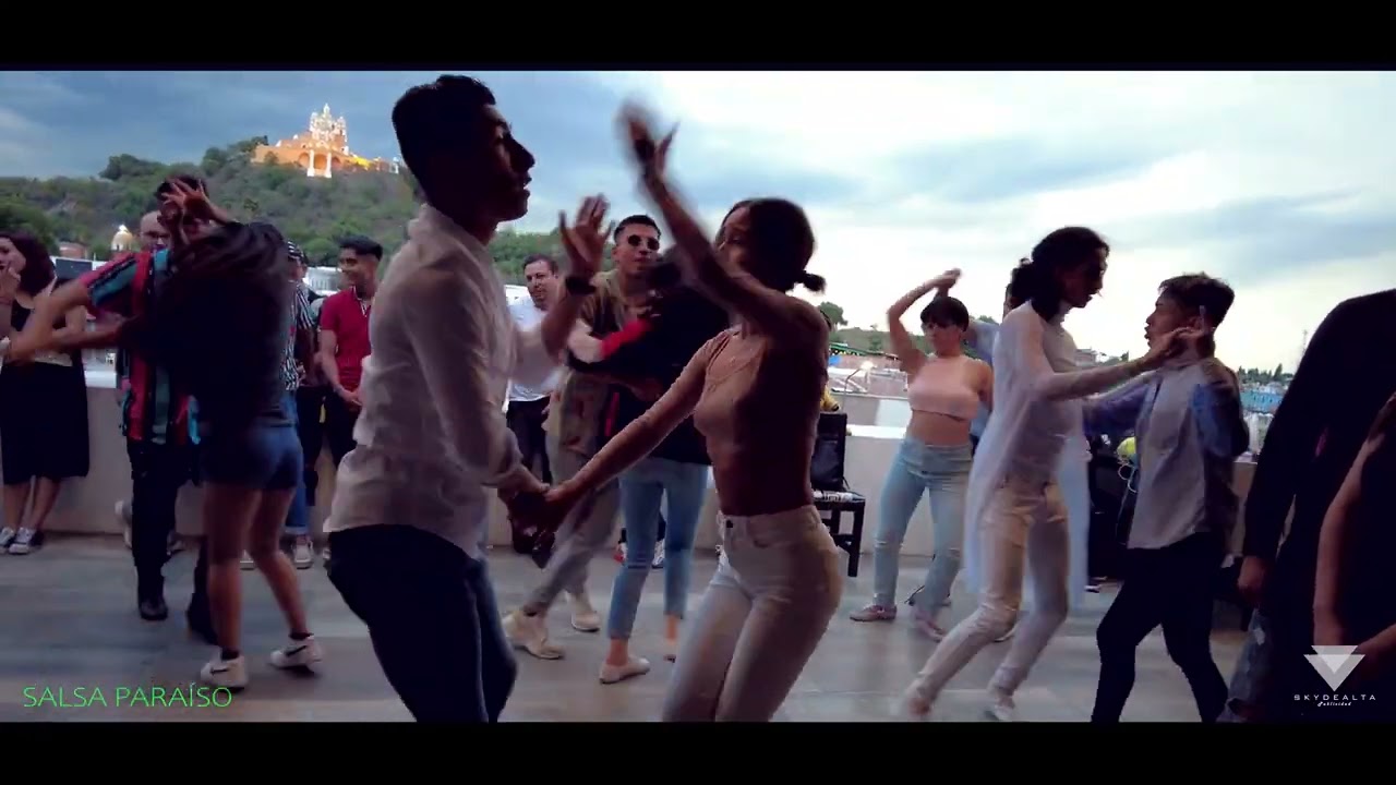Jorge Velazco + friend - at Salsa Bachata Social #paraiso - Cholula.