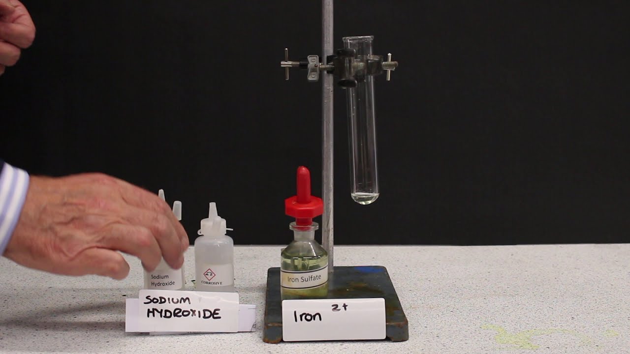 Reactions of Transition Metal Ions With Sodium Hydroxide (A2 Chemistry)