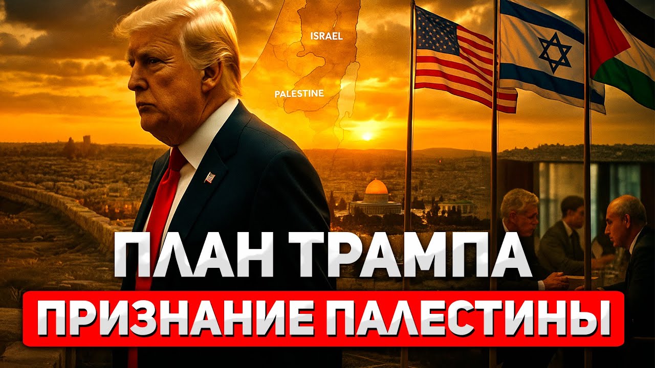 Трамп признаёт Палестину? План, который шокировал Израиль