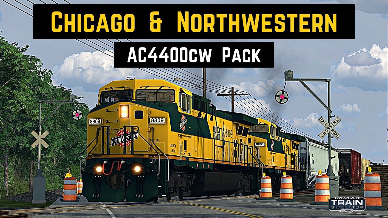 Train Simulator | Chicago & Northwestern AC4400cw PACK | #trainsimulator