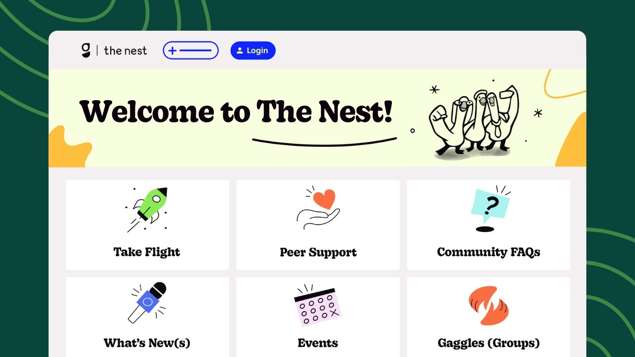 Join The Nest, the Goosechase Community!