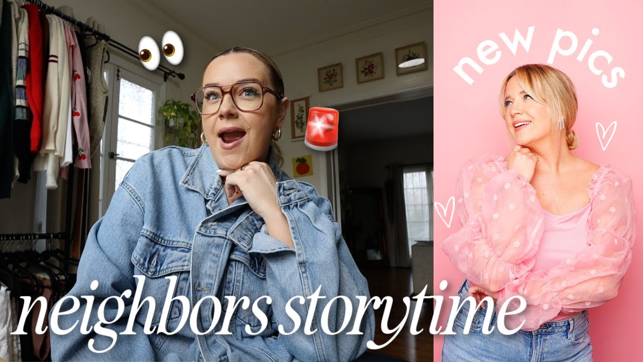 i have neighbors tea 👀, 2024 rebrand photoshoot, & how i do my slicked back bun!