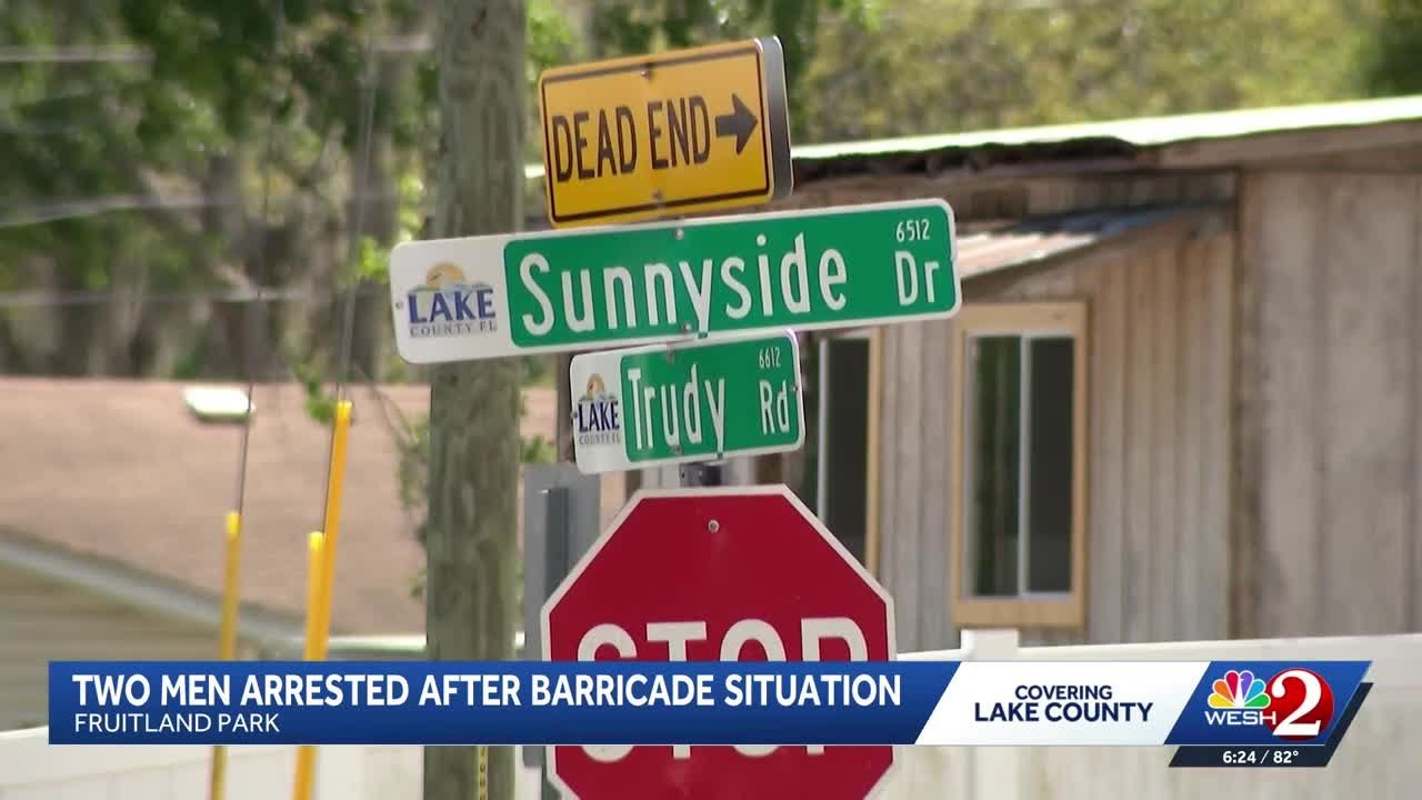 Lake County deputies arrest two after standoff in Fruitland Park