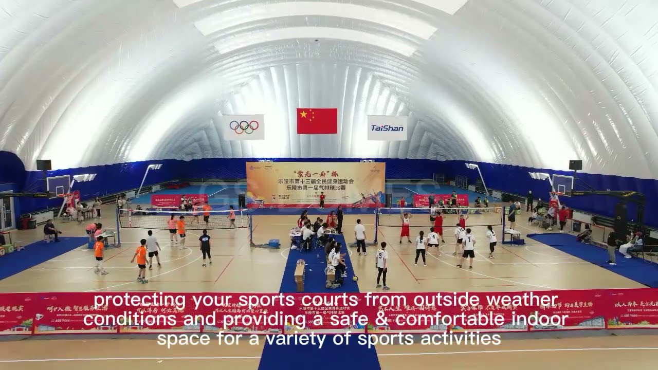 GS Air Dome | Air Dome Construction | Air-Supported Soft Domes | Sport dome