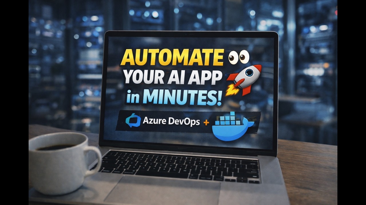 Бесконтактное развертывание ИИ 🚀 Azure Pipelines + Docker для многоагентного приложения LLM | Уче...