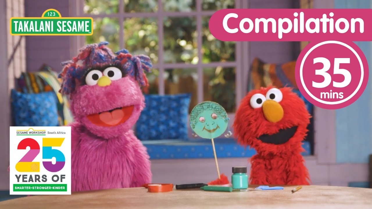 Elmo and Friends Learn about Teamwork | Takalani Sesame