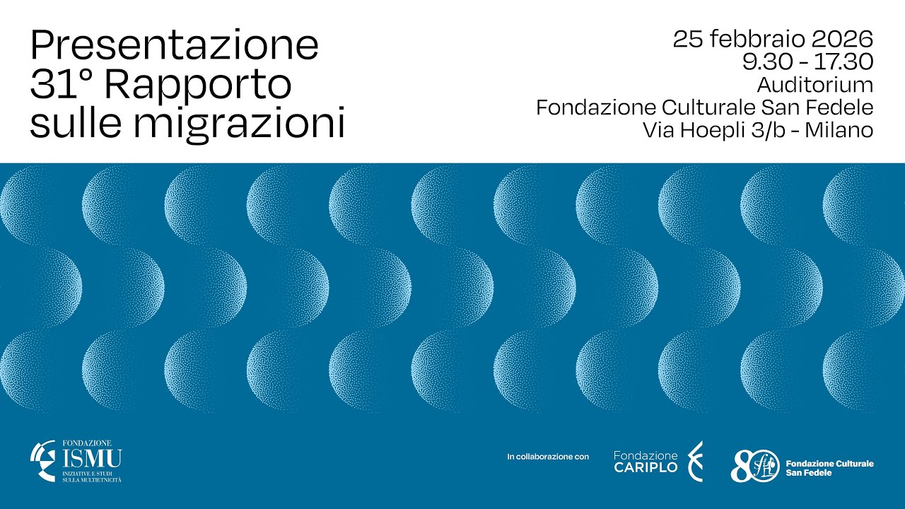 Presentazione 31° Rapporto sulle migrazioni
