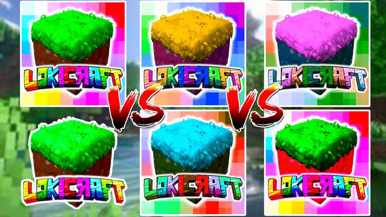 LOKICRAFT NORMAL VS ALL NEW LOKICRAFT COPYS!! (Which one is the best?)