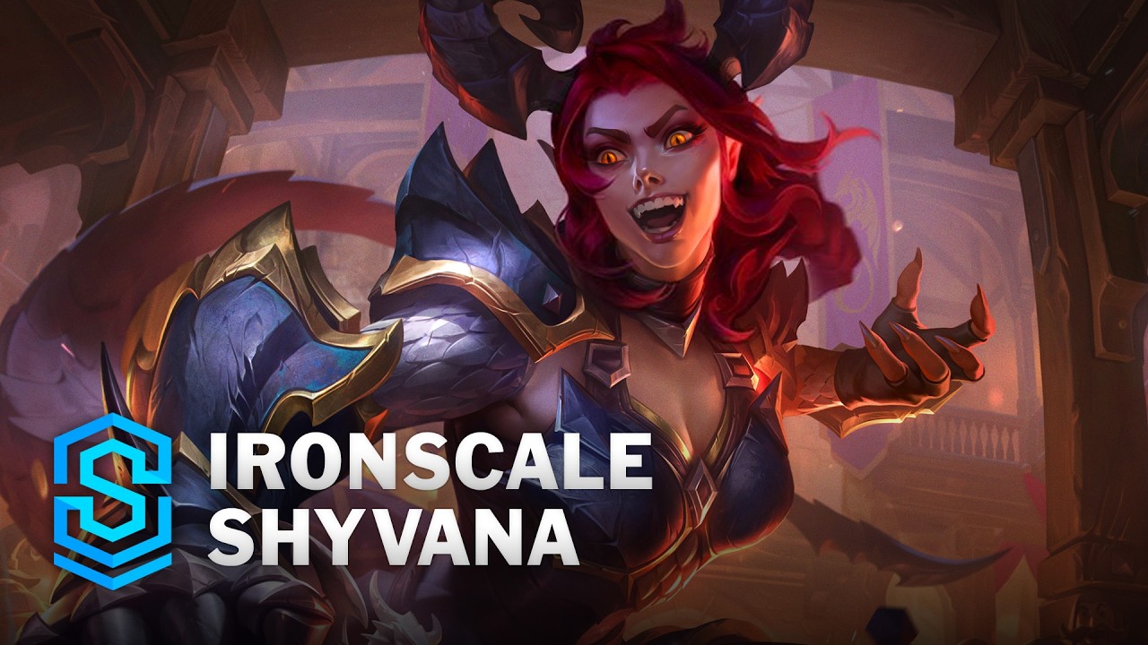 Ironscale Shyvana Skin Spotlight - League of Legends