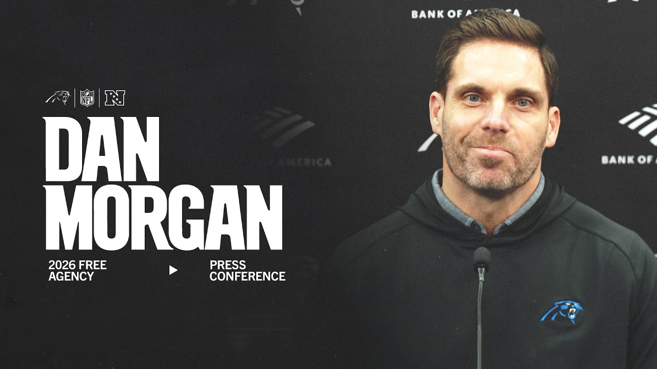 Dan Morgan free agency press conference | Carolina Panthers 