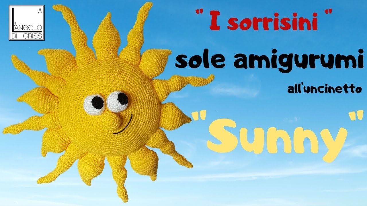 Sole amigurumi all'uncinetto 