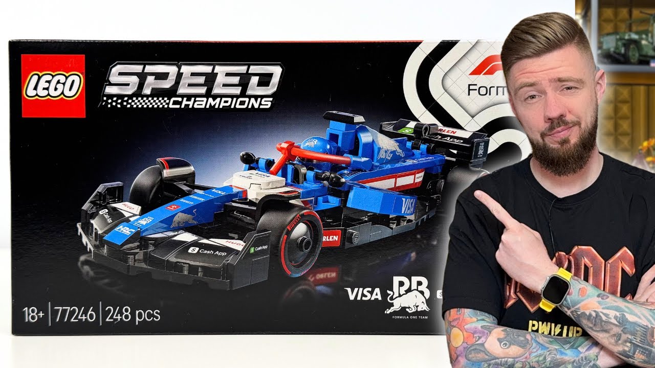 BOLID F1 VISA CASH APP RB VCARB 01 🏎️ LEGO SPEED CHAMPIONS RECENZJA