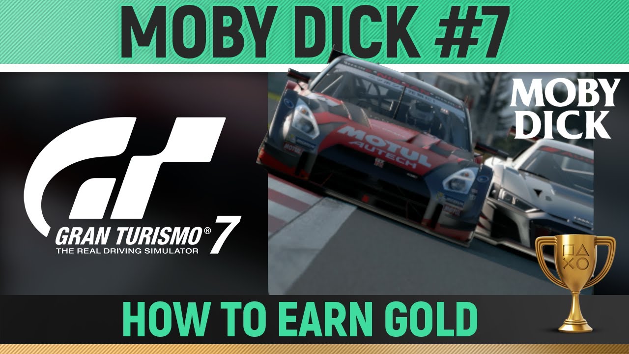 Gran Turismo 7 - Overtaking in a mixed class race 1 - Moby Dick 🏆 How to Earn Gold Guide