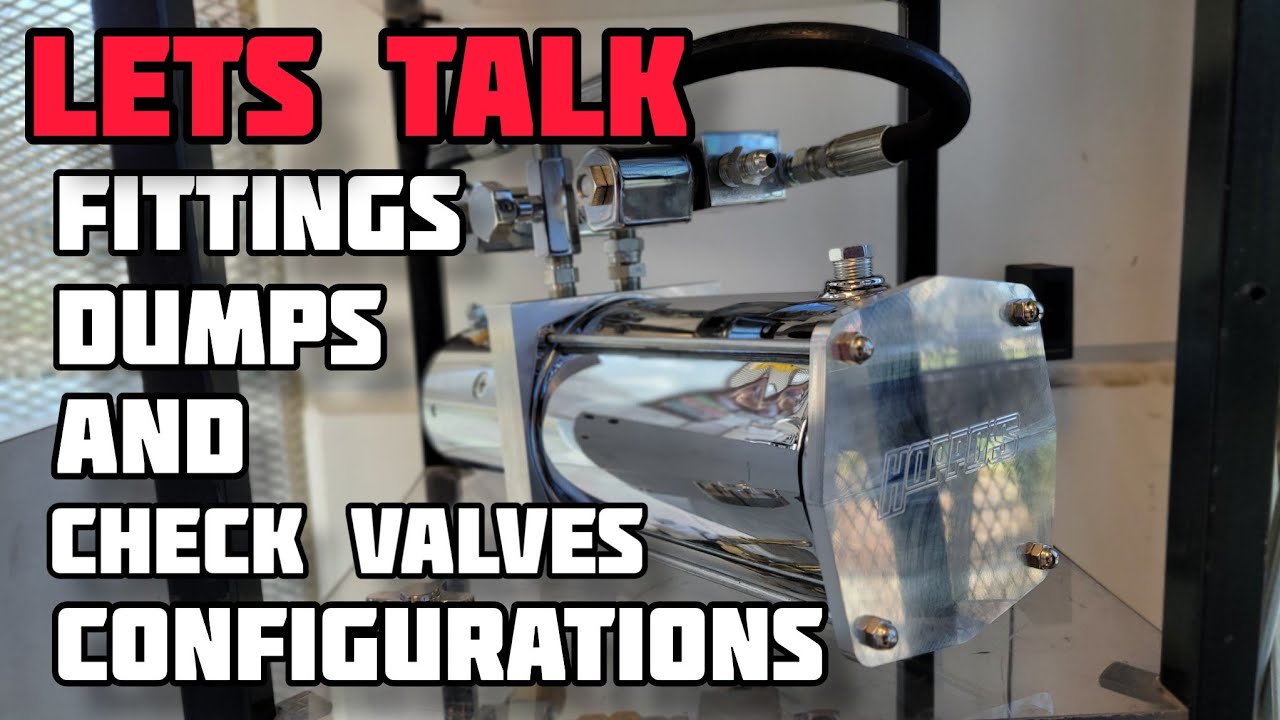 LETS TALK fittings and dump configurations
