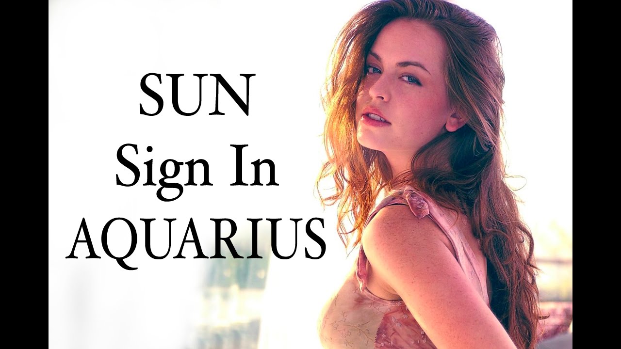 AQUARIUS SUN SIGNS