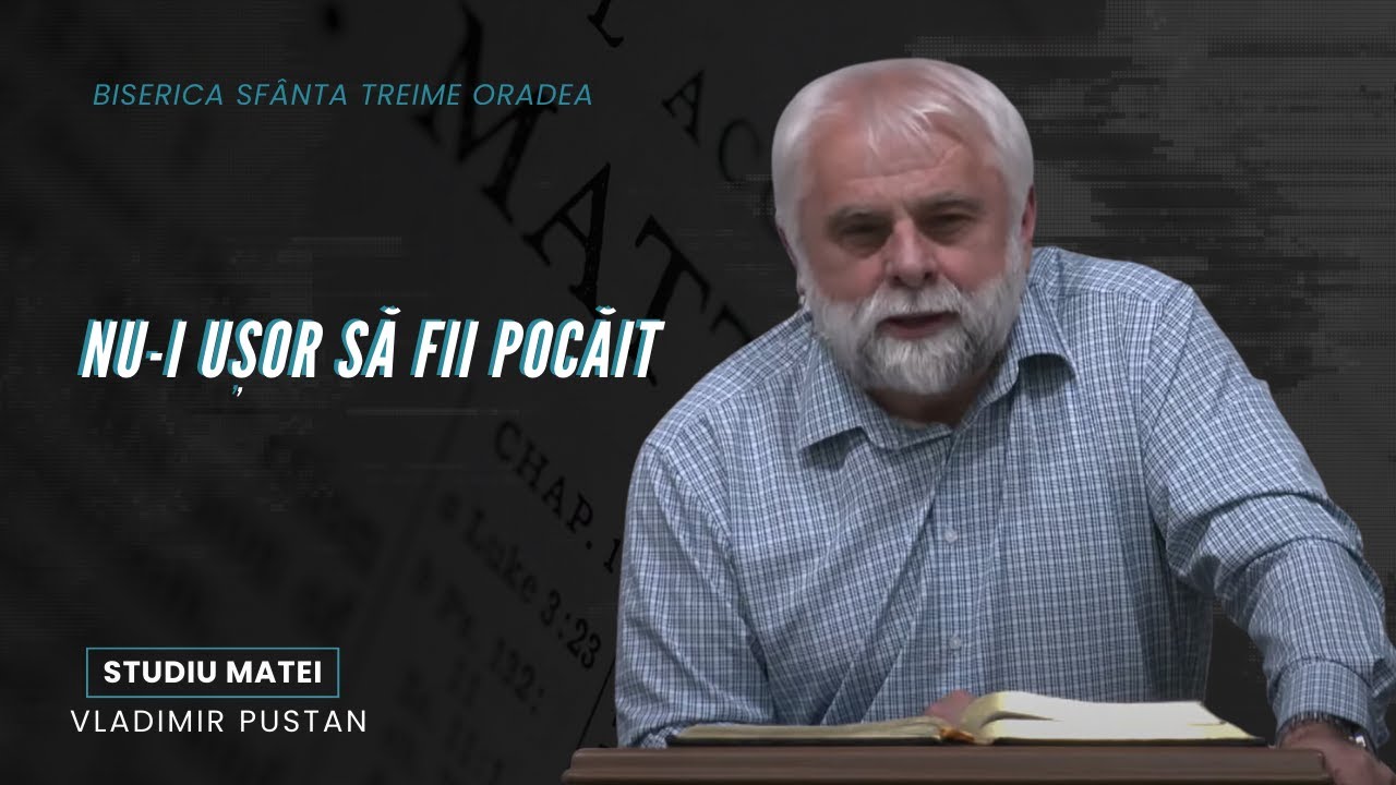 Vladimir Pustan | MATEI | 77.Nu-i ușor să fii pocăit | Cireșarii TV | 24.03.2024
