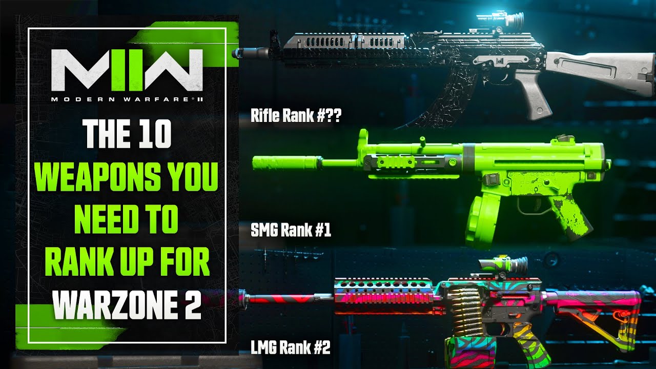The 10 Modern Warfare 2 Weapons You Should Max Level Before Warzone 2...