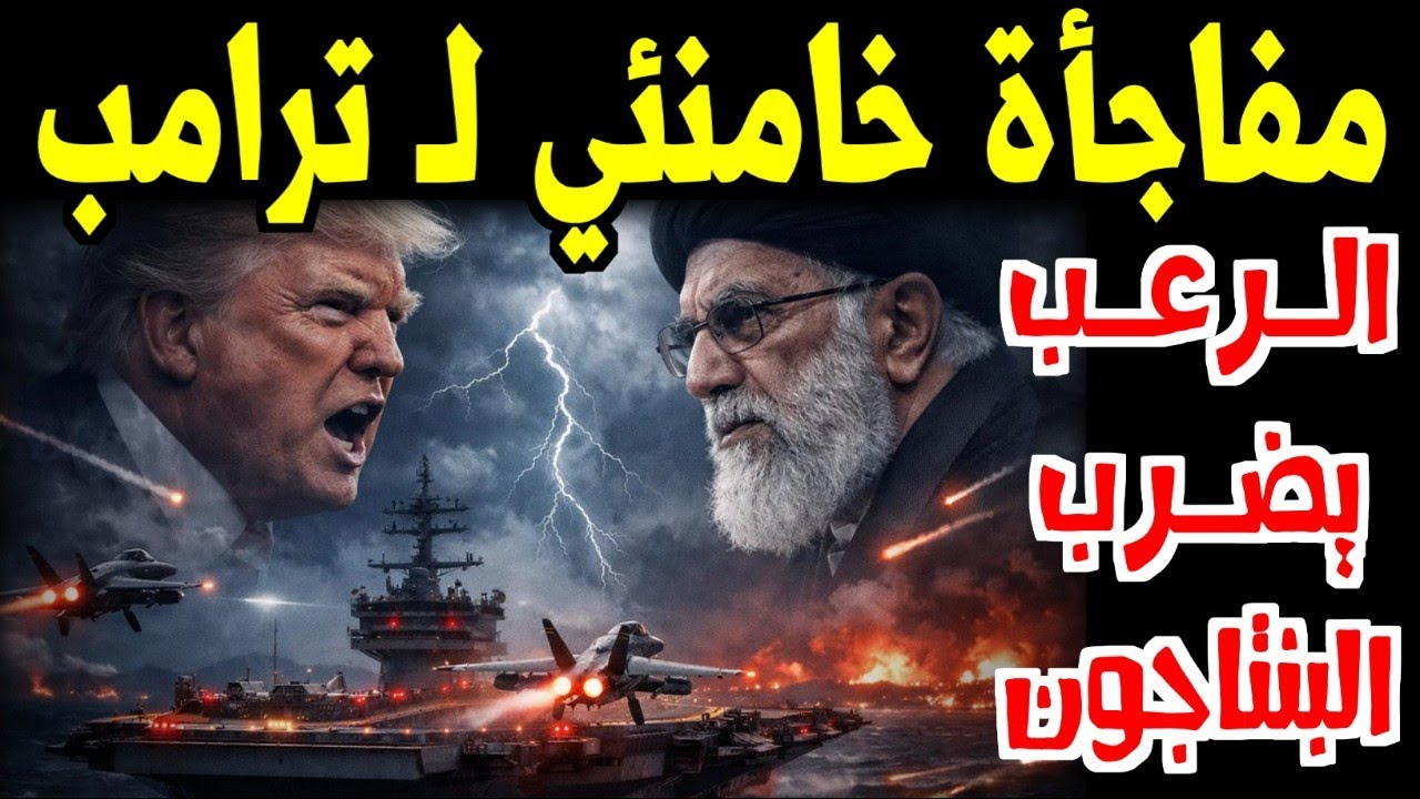 مفاجأة خامنئي لـ ترامب! سلاح سري سيحول حاملة الطائرات الأمريكية إلى تشرنوبل عائمة في مياه الخليج