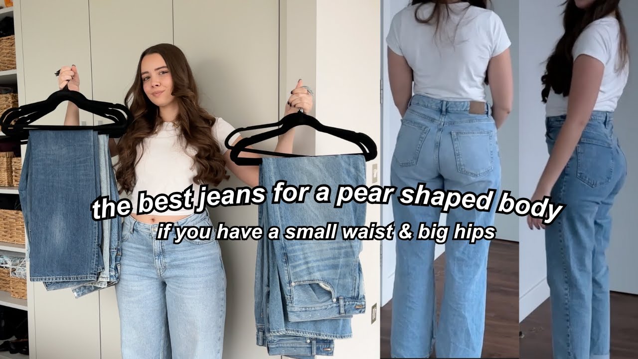the best jeans for a pear shaped body 🍐