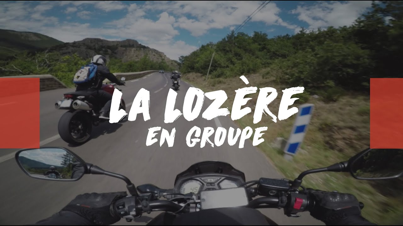 La Lozère en Groupe / CB650F, Monster, ER6-N, XJ6 Diversion F #Ride 37 [EN SUBS]