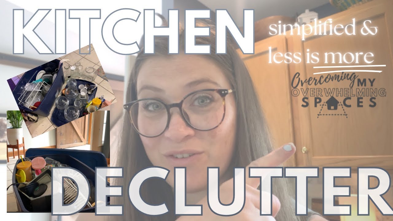 My Overwhelming Kitchen Transformation: Extreme Declutter and Organize