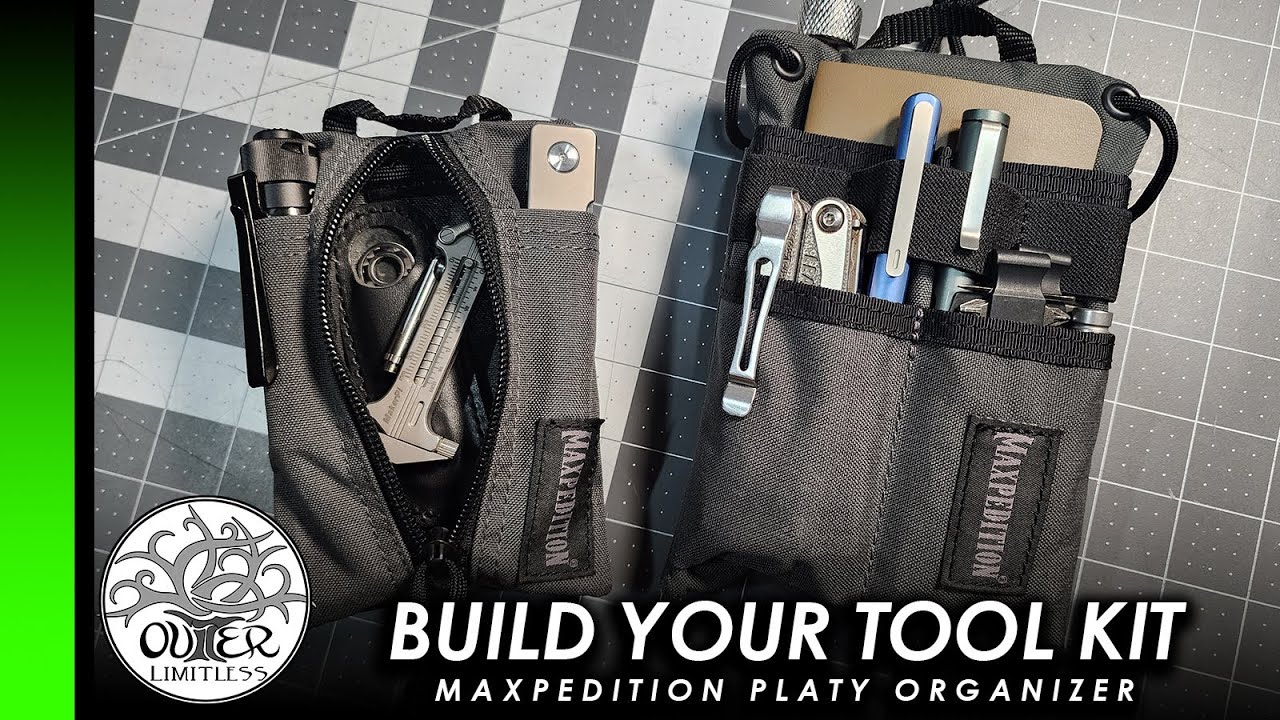 BUILD YOUR TOOL KIT! Maxpedition Platy Kits | EDC Medical Fire Making | Every Day Carry