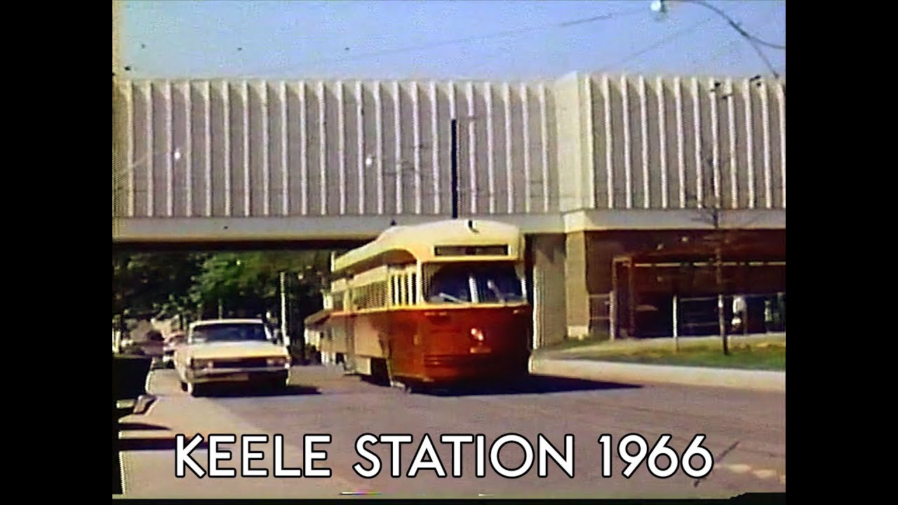 Keele Subway Station: 1966 & 2019