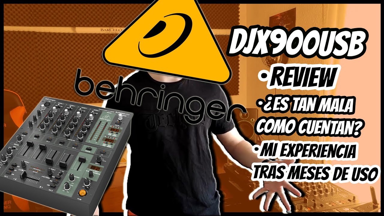 Behringer DJX 900 USB | Review, lo malo, lo bueno y mi experiencia tras meses de uso